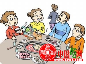 吃火锅自带配菜