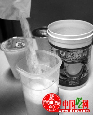 豆浆粉精是怎么变成豆浆的