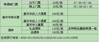 2012青岛啤酒节将于8月11日隆重开幕（图）