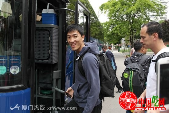 刘翔征战伦敦奥运吃