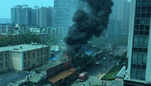 长安街地铁爆炸？只是餐馆烟道起火