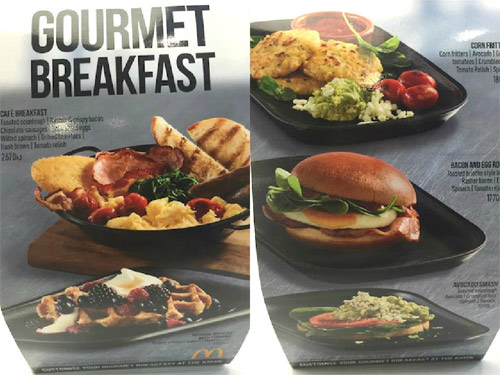 麦当劳又放大招 在澳大利亚推高级早餐