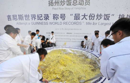 为扬州蒙羞：世界最浪费炒饭诞生