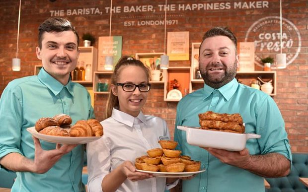 星巴克要与Costa抢地盘 迁总部、加快开店速度