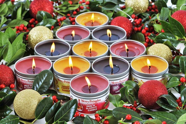 品客推出烤肉味蜡烛 送给胖子的圣诞福音