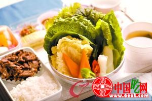 韩亚航空主打健康。